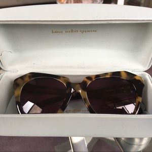 Karen Walker Number One Sunglasses with Case